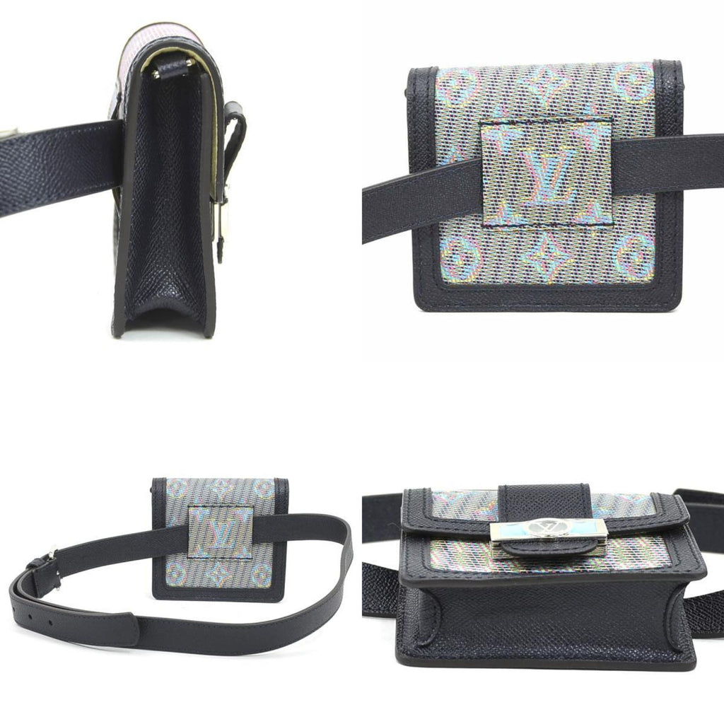 Louis Vuitton Black Multi-Color Monogram Fanny Pack Shoulder Bag (Pre-Owned)