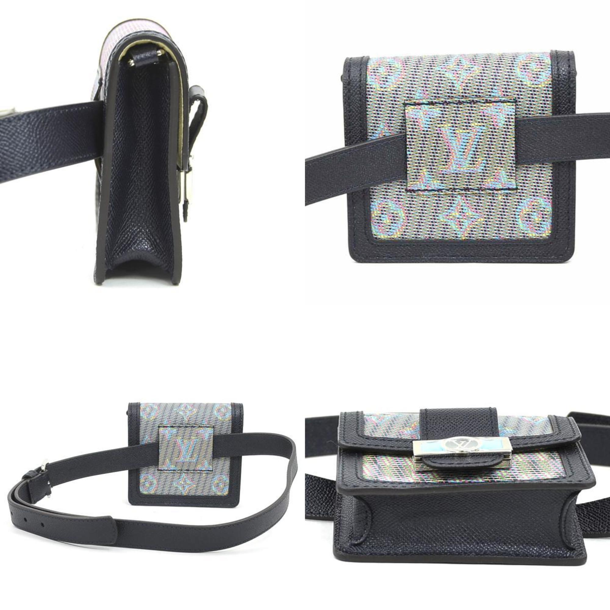 Louis Vuitton Black Multi-Color Monogram Fanny Pack Shoulder Bag (Pre-Owned)