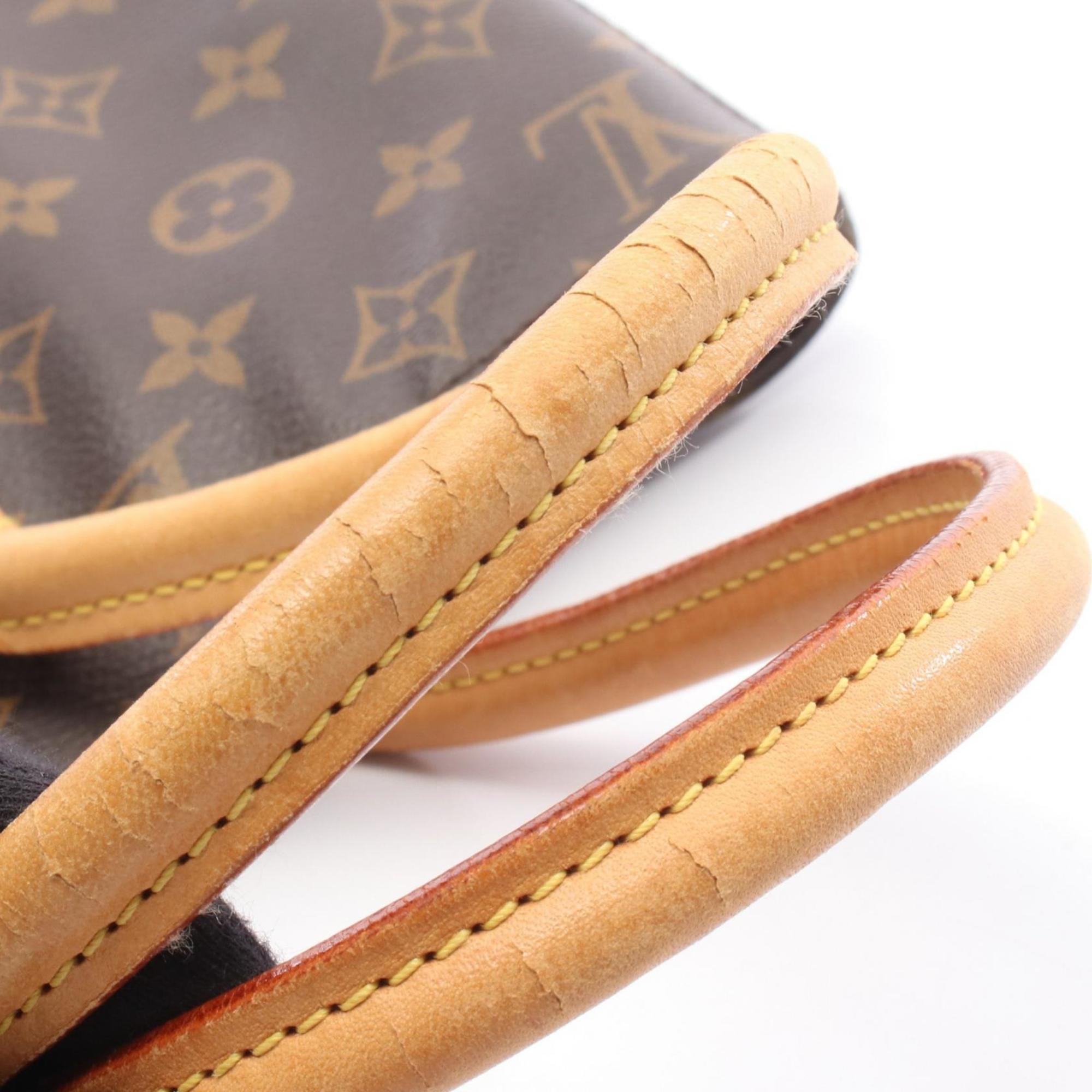 Louis Vuitton Brown Monogram Monogram Leather Tote Bag (Pre-Owned)