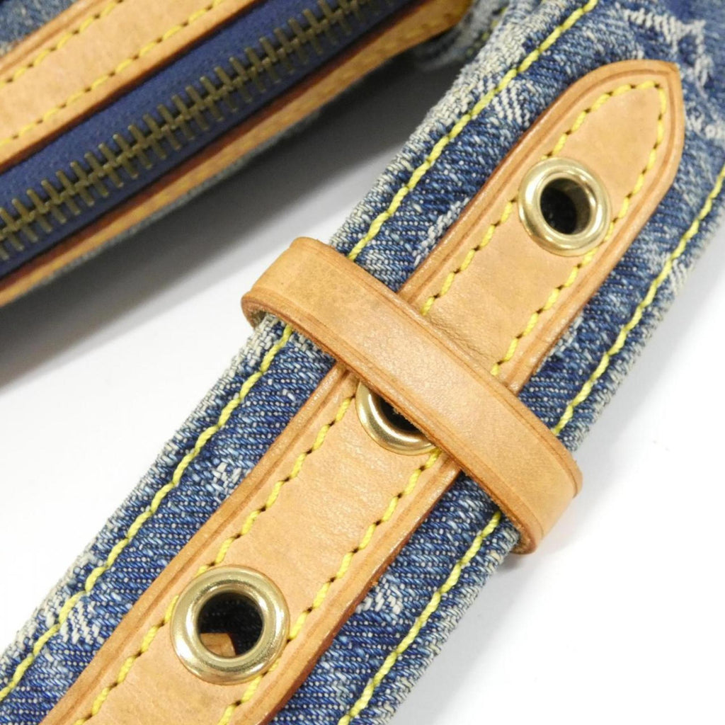 Louis Vuitton Monogram Denim Blue Monogram Denim Shoulder Bag (Pre-Owned)
