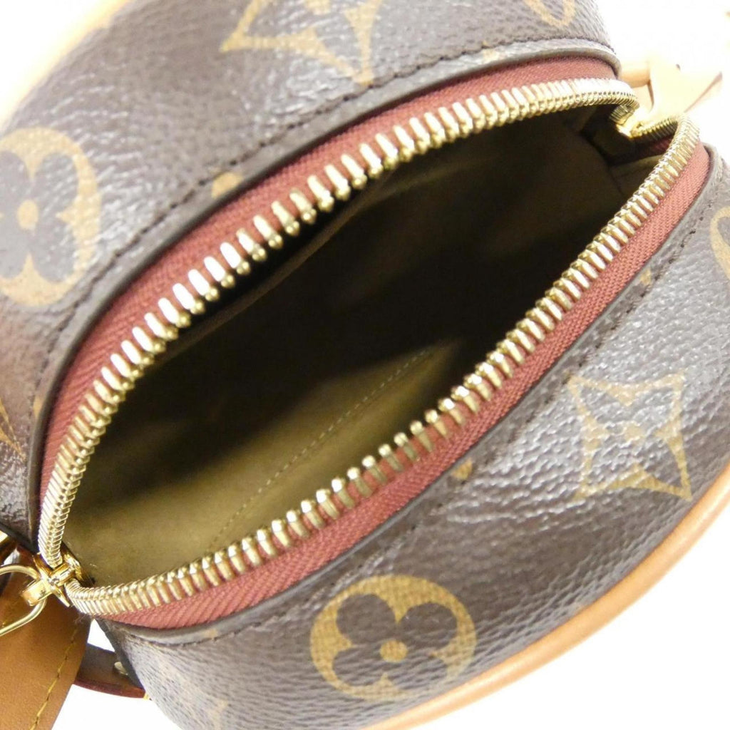 Louis Vuitton Brown Marron Coated Canvas Shoulder Bag (Pre-Owned)