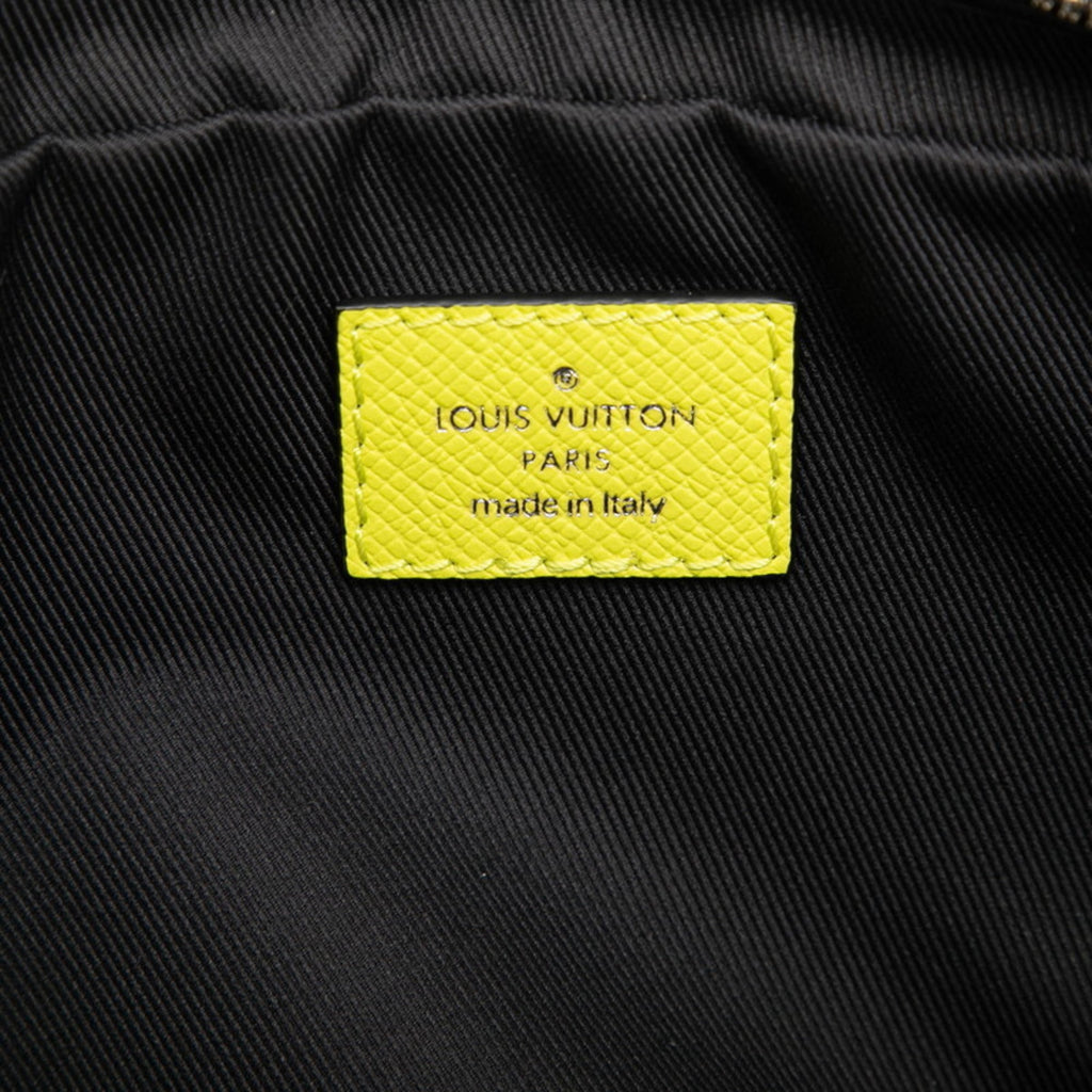 Louis Vuitton Taigarama Jaune Yellow Pvc Leather Sling Bag (Pre-Owned)