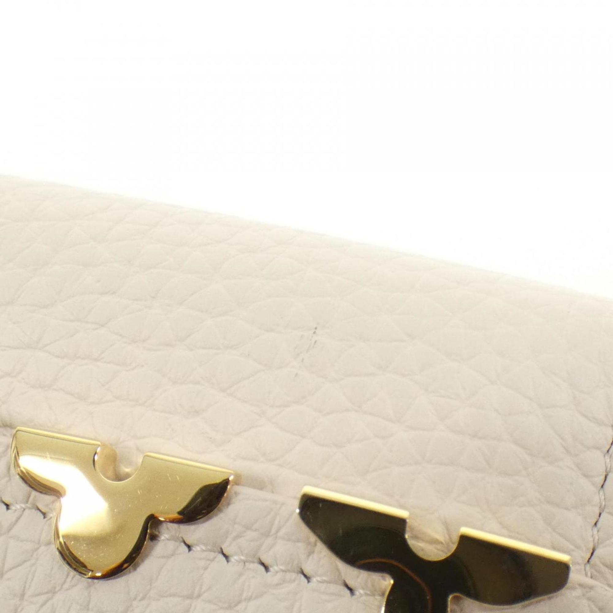 Louis Vuitton Leather Wallet (Tri-Fold) (Pre-Owned)