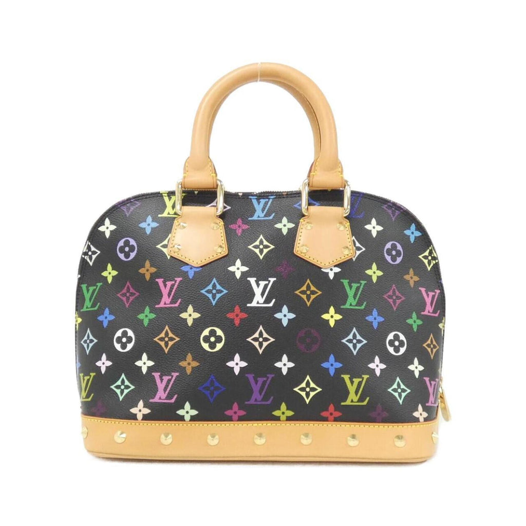 Louis Vuitton Black Multi-Color Coated Canvas Handbag (Pre-Owned)