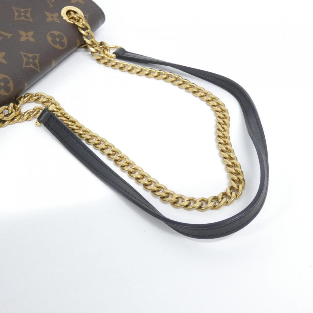 Louis Vuitton Marron Coated Canvas Shoulder Bag (Pre-Owned)