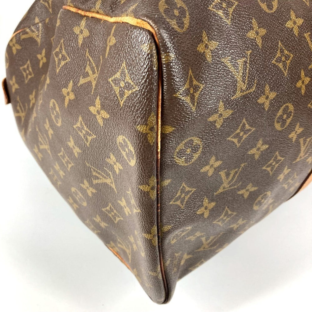 Louis Vuitton Brown Monogram Monogram Boston Bag Handbag (Pre-Owned)