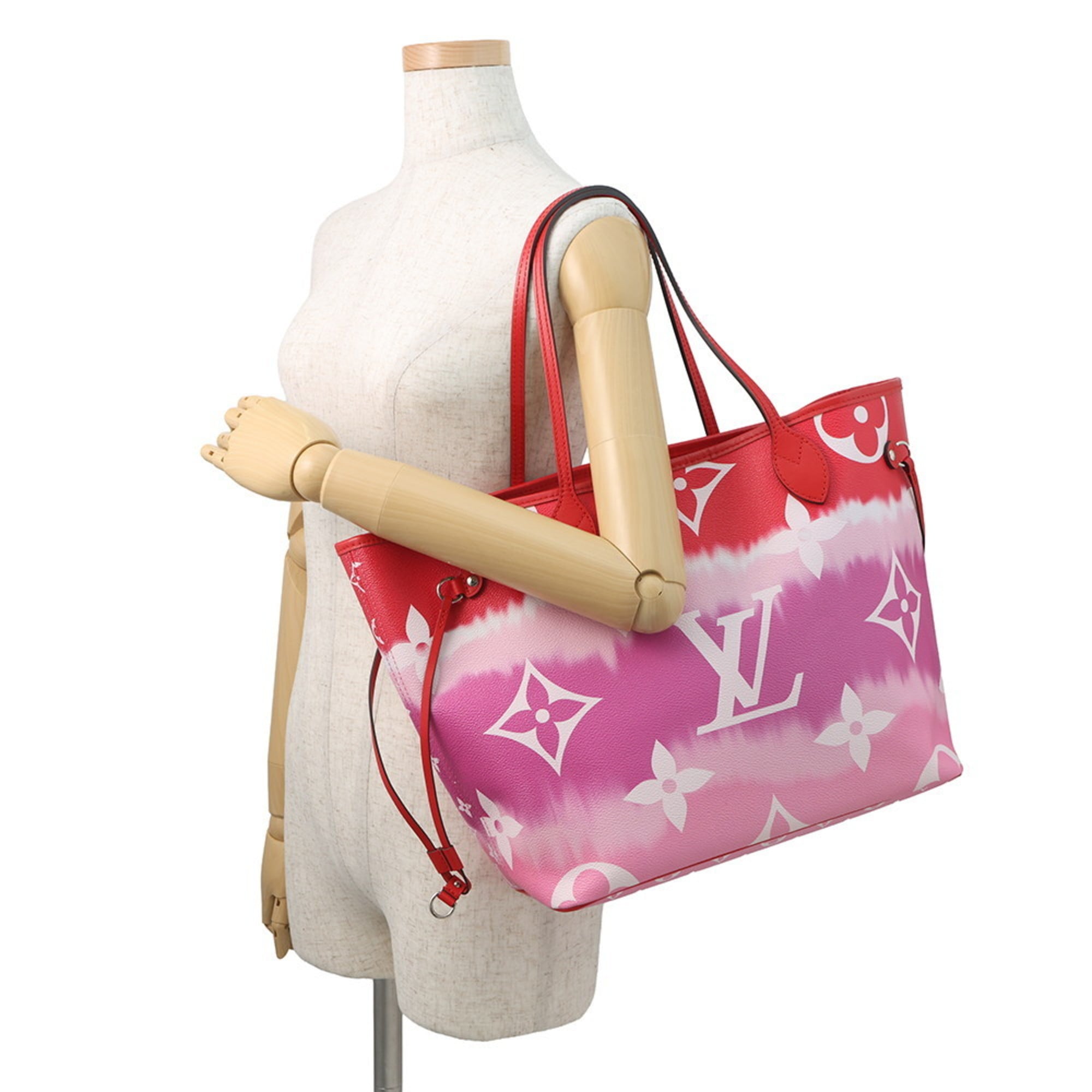 Louis Vuitton Rouge Monogram Tote Bag (Pre-Owned)