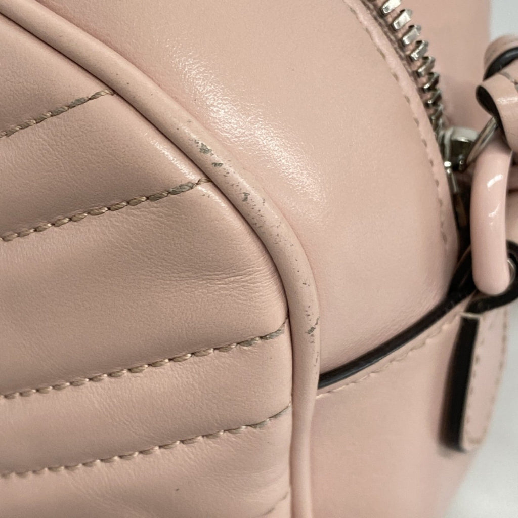 GG Marmont Shoulder Bag Matelasse Leather Small