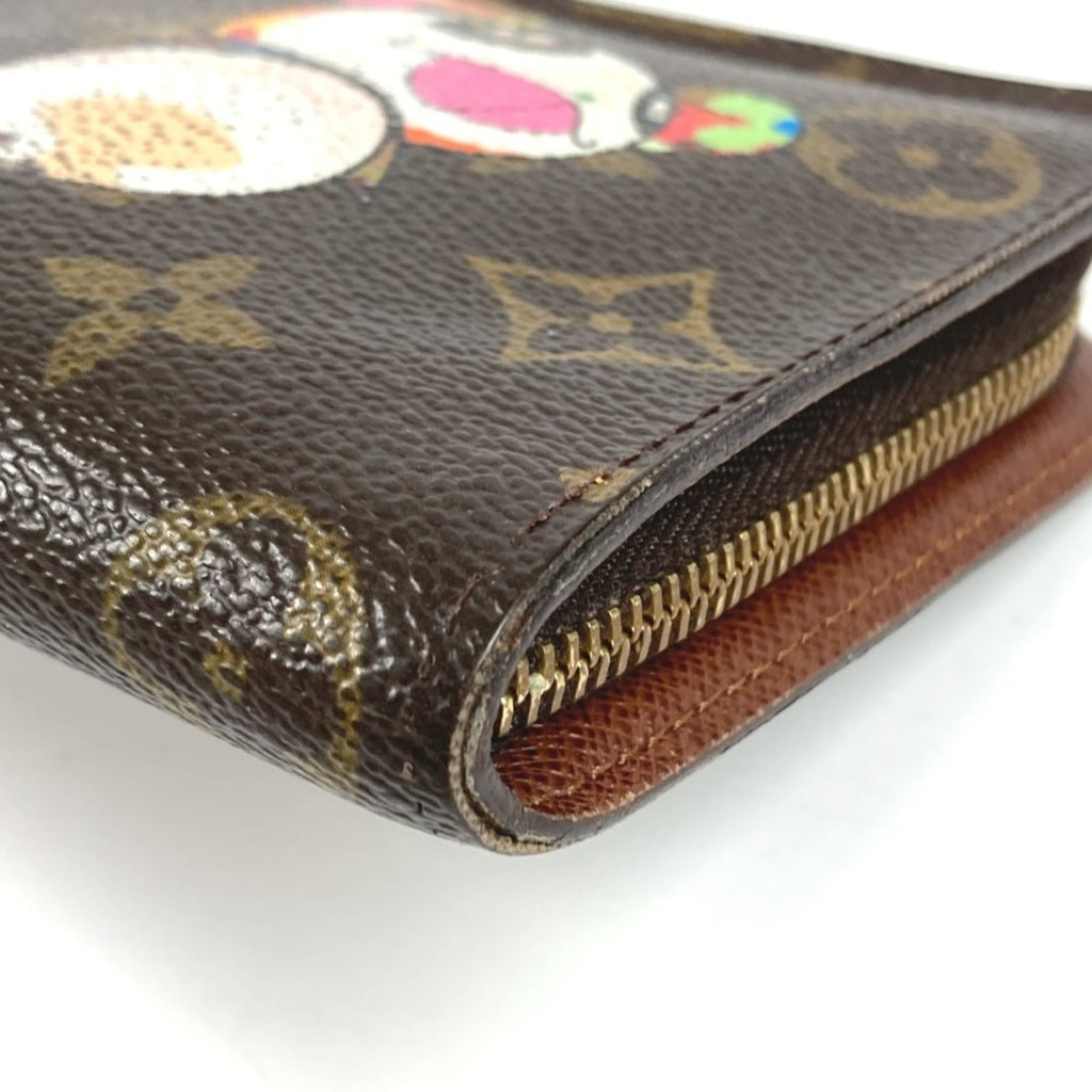 Louis Vuitton Monogram Brown Multi-Color Monogram Long Wallet (Bi-Fold) (Pre-Owned)