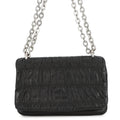 Chain Flap Shoulder Bag Nappa Gaufre Small