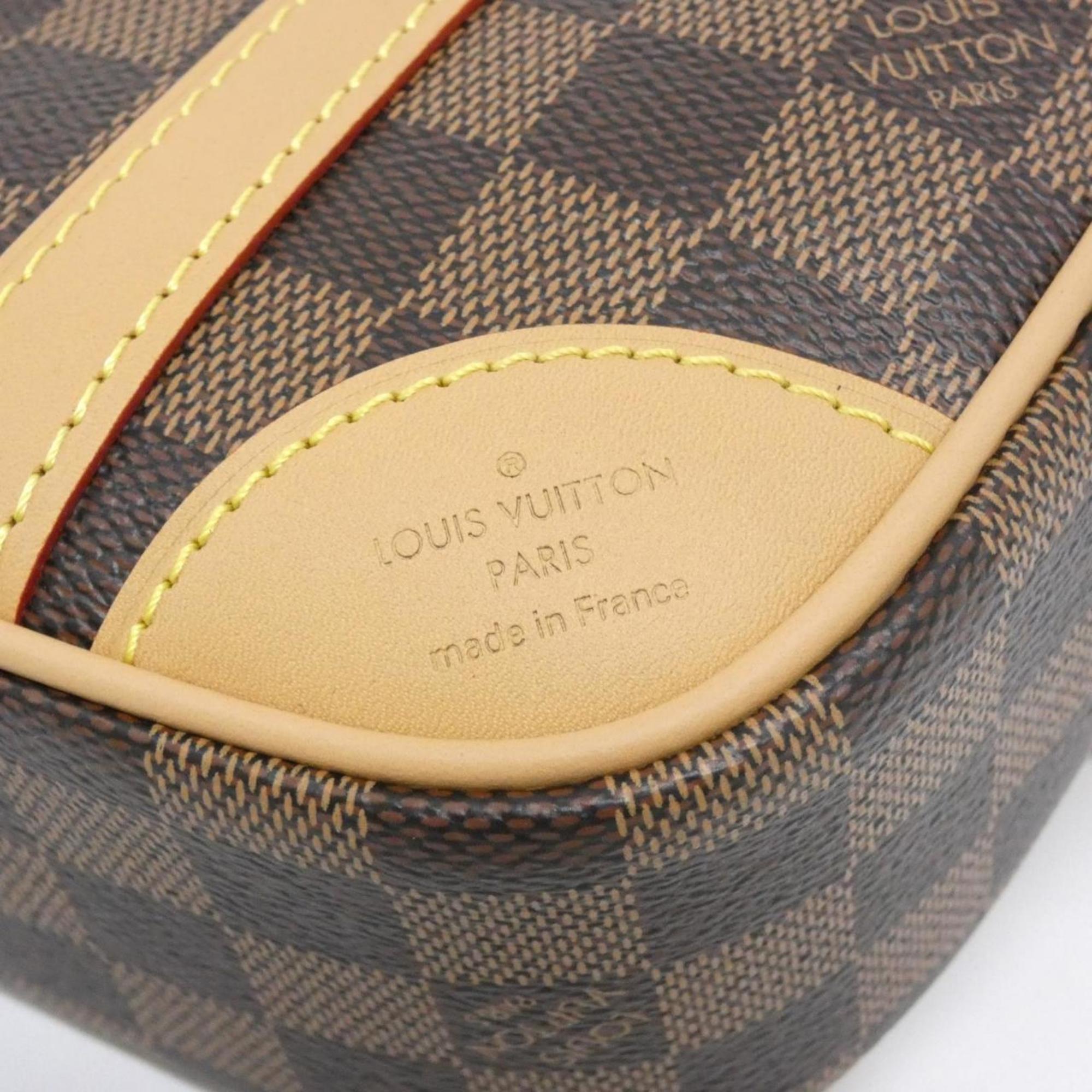Louis Vuitton Brown Coated Canvas Shoulder Bag (Pre-Owned)