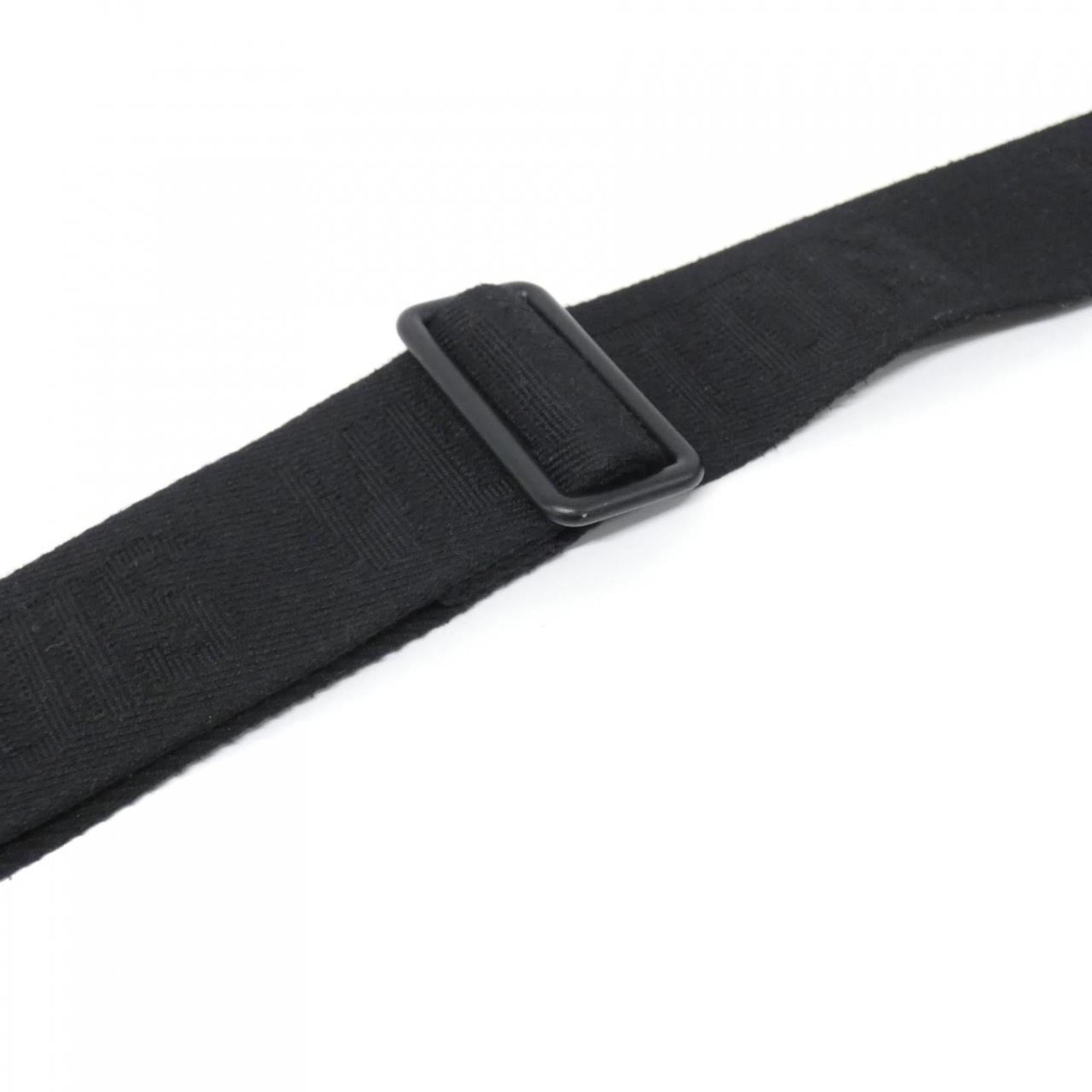 Louis Vuitton Black Coated Canvas Shoulder Bag (Pre-Owned)
