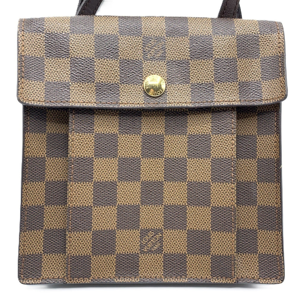 Louis Vuitton Damier Canvas Damier Canvas Pochette Shoulder Bag (Pre-Owned)