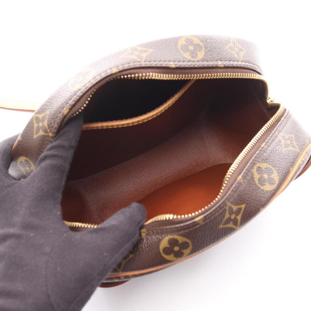 Louis Vuitton Brown Coated Canvas Pvc Monogram Leather Shoulder Bag (Pre-Owned)