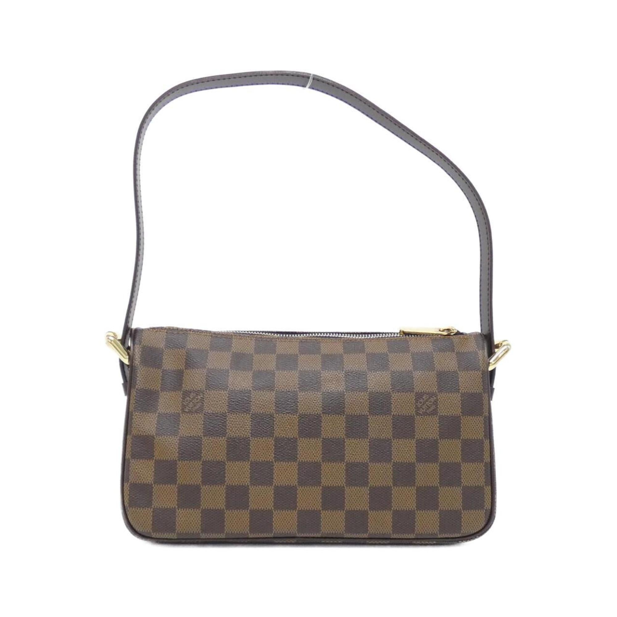 Louis Vuitton Ebene Coated Canvas Shoulder Bag (Pre-Owned)