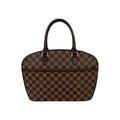 Louis Vuitton Brown Leather Pvc Boston Bag Handbag (Pre-Owned)