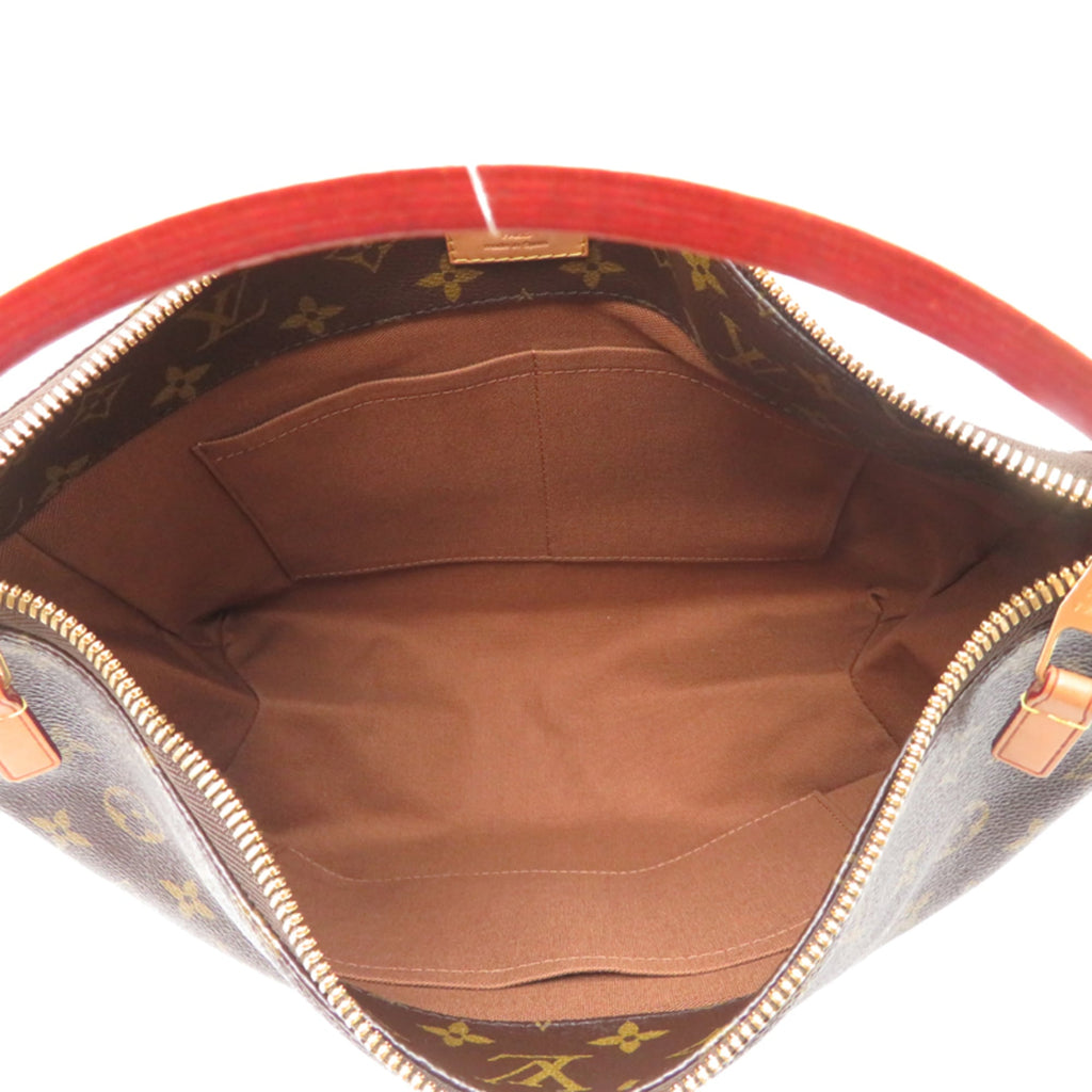 Louis Vuitton Brown Monogram Shoulder Bag (Pre-Owned)