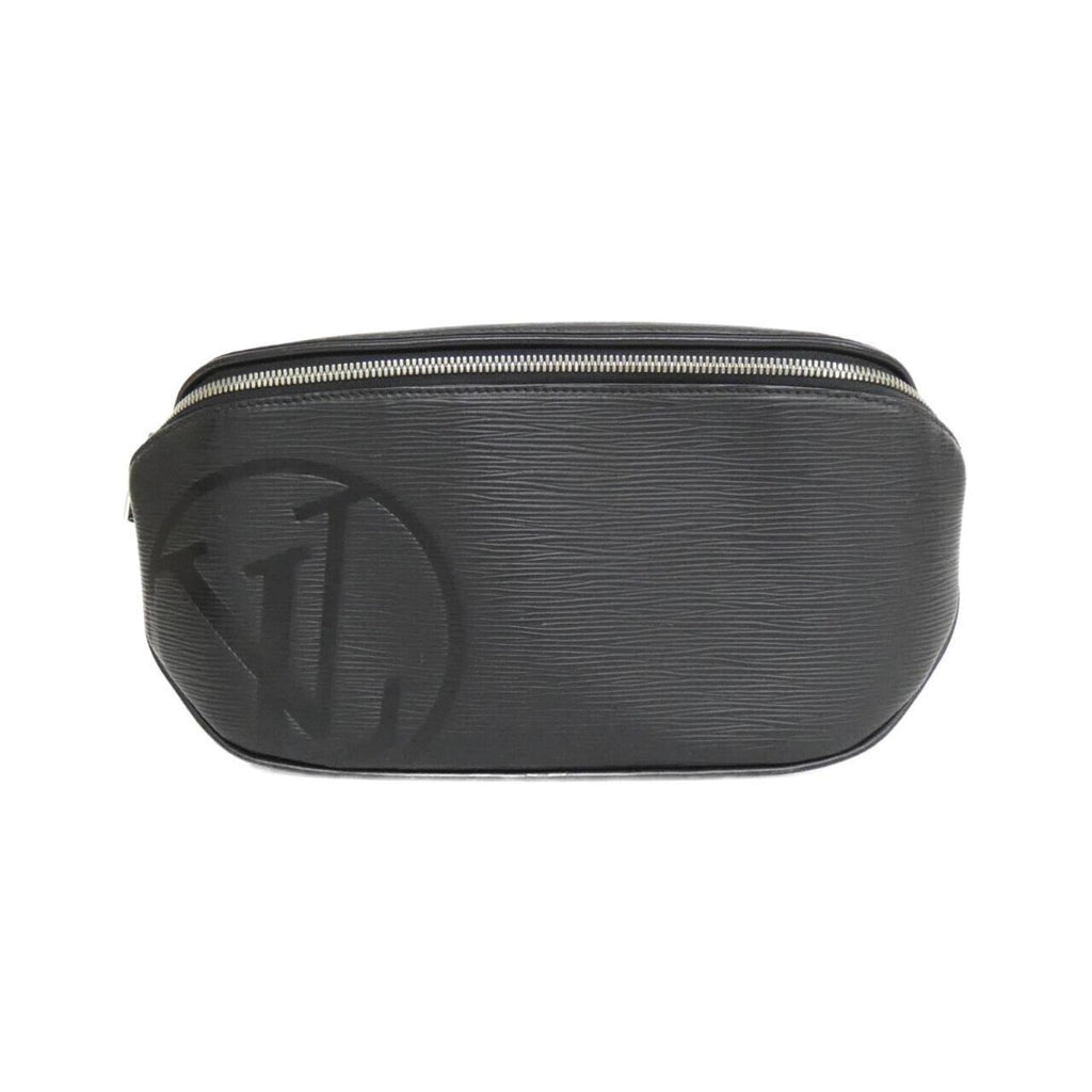 Louis Vuitton Black Leather Shoulder Bag (Pre-Owned)