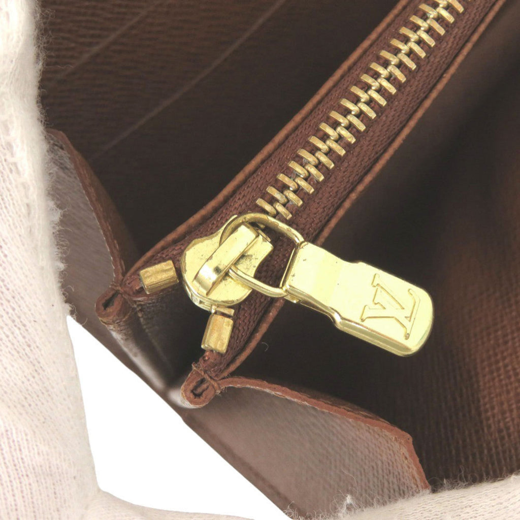 Louis Vuitton Brown Monogram Monogram Long Wallet (Bi-Fold) (Pre-Owned)