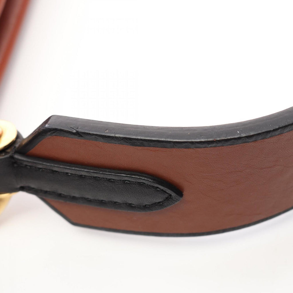 Louis Vuitton Black Brown Caramel Red Color Monogram Pvc Leather Coated Canvas Shoulder Bag (Pre-Owned)