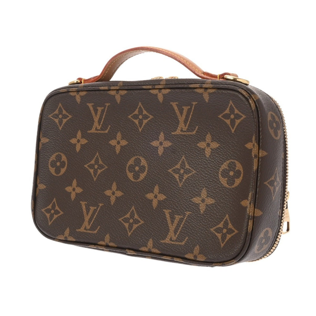Louis Vuitton Brown Monogram Canvas Shoulder Bag (Pre-Owned)