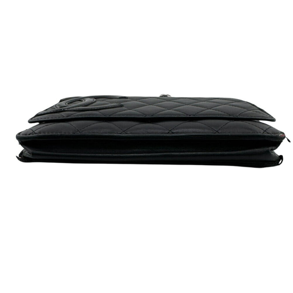 Cambon Wallet on Chain Quilted Leather