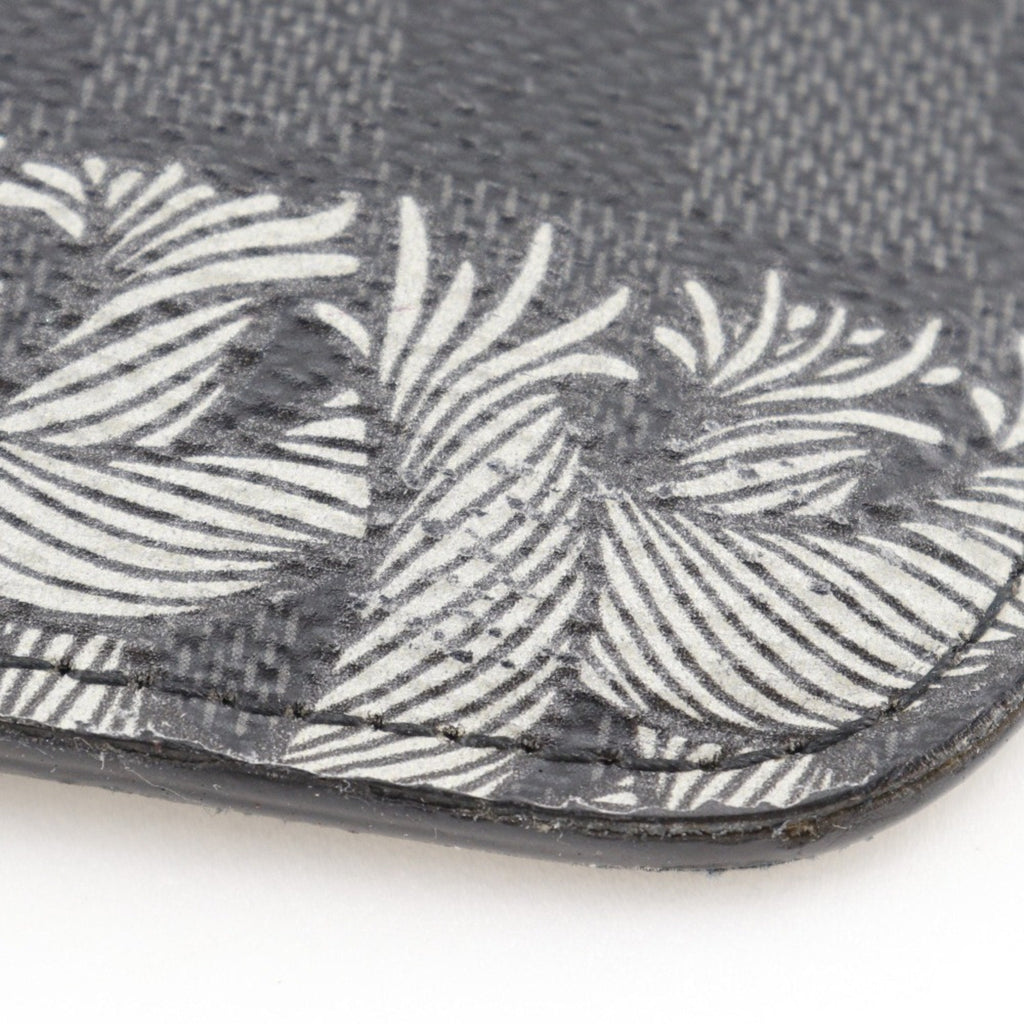 Louis Vuitton Black Damier Graphite Canvas Clutch Bag Pochette (Pre-Owned)