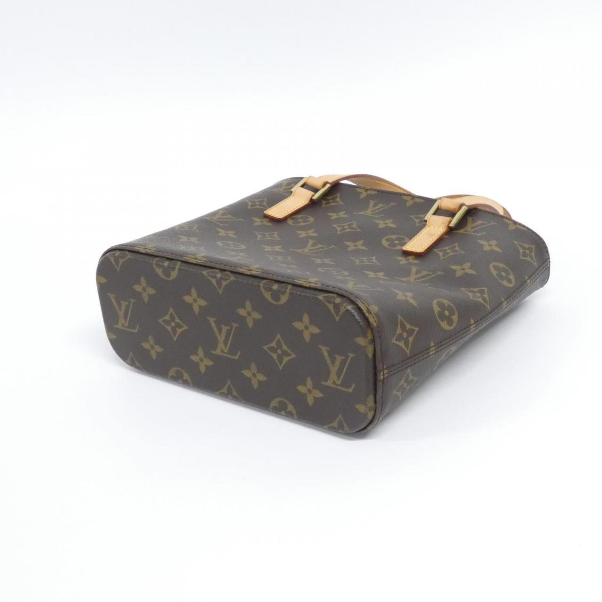 Louis Vuitton Marron Coated Canvas Handbag (Pre-Owned)