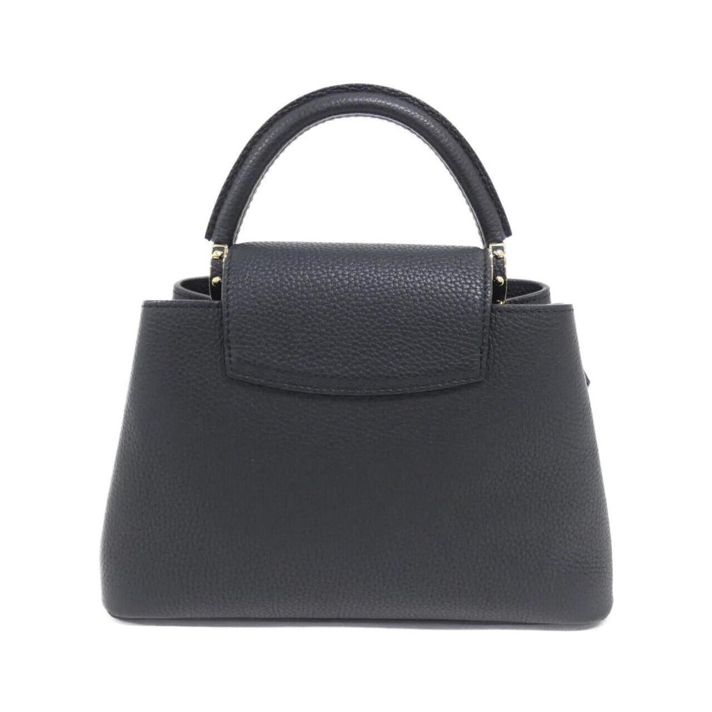 Louis Vuitton Taurillon Black Leather Handbag (Pre-Owned)