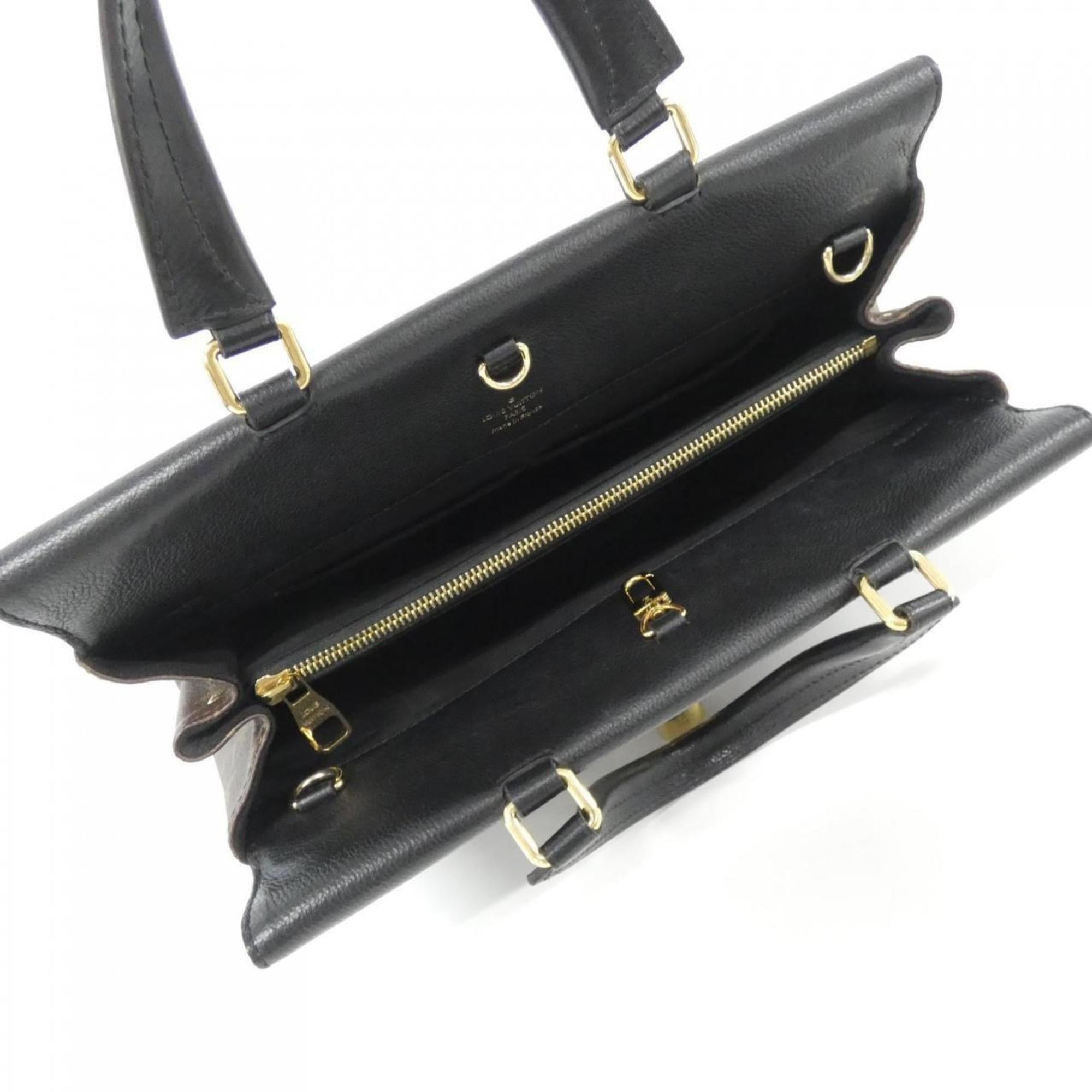 Louis Vuitton Monogram Black Marron Monogram Monogram Leather Handbag (Pre-Owned)