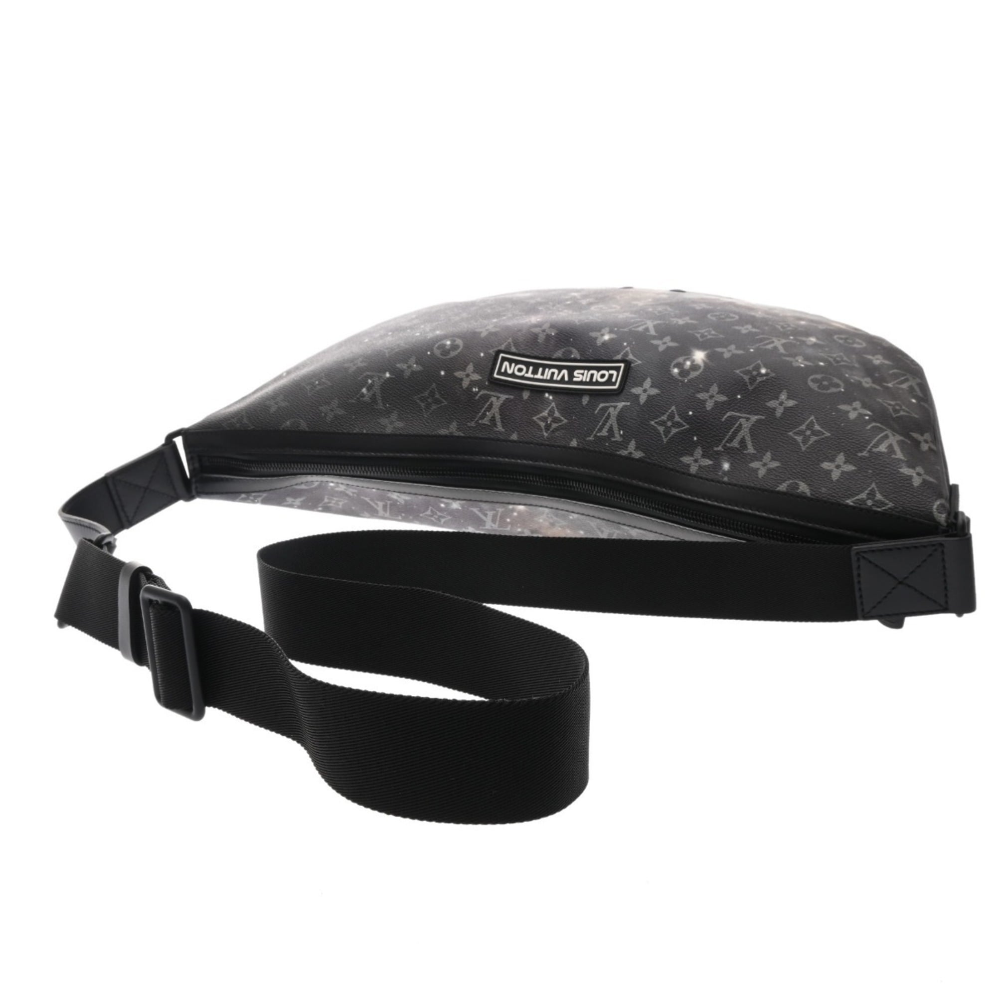 Louis Vuitton Black Monogram Canvas Sling Bag (Pre-Owned)