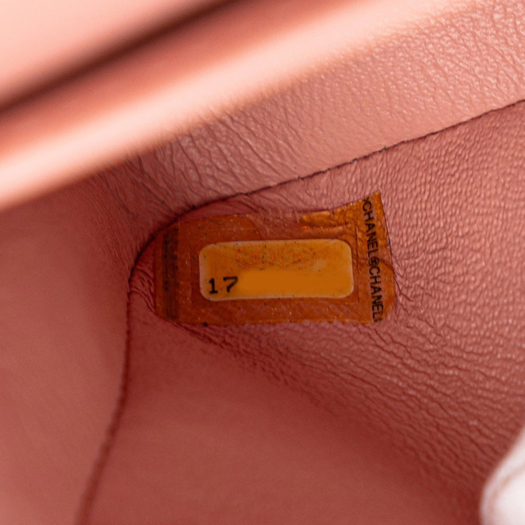 Classic Double Flap Bag Quilted Patent Medium
