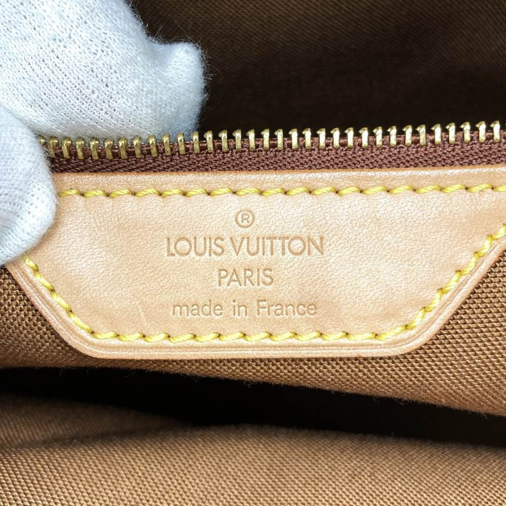 Louis Vuitton Brown Monogram Canvas Tote Bag (Pre-Owned)