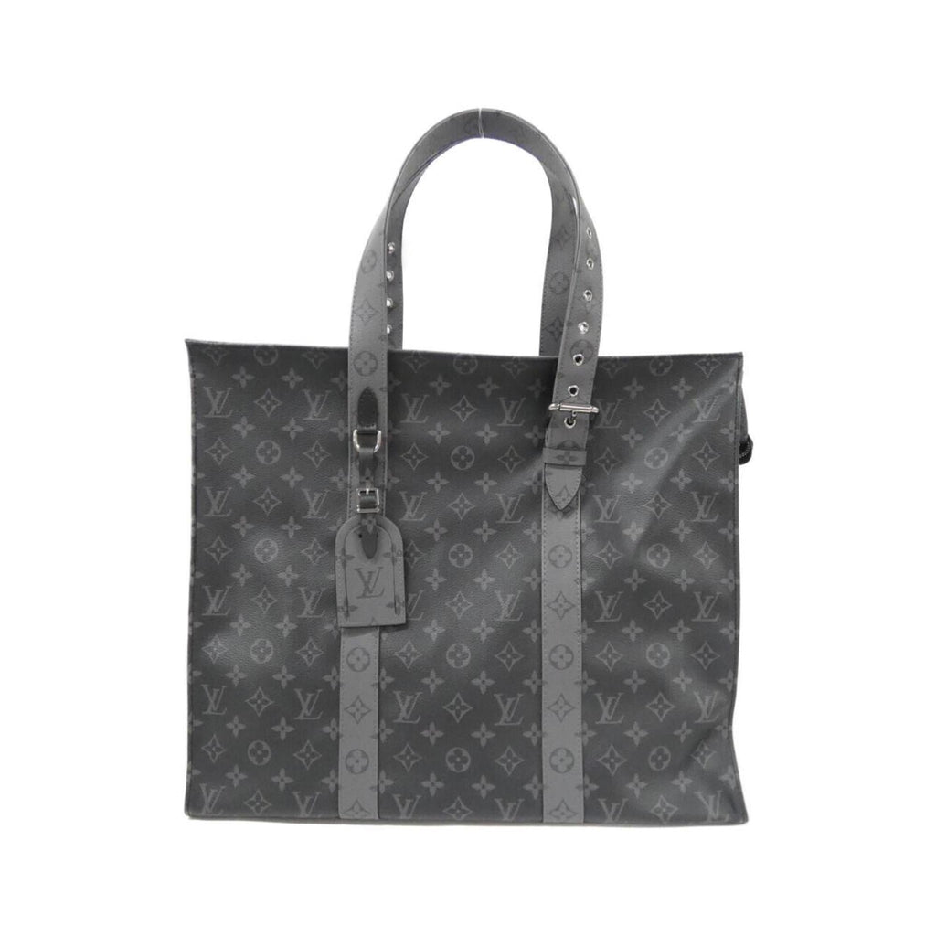 Louis Vuitton Black Coated Canvas Handbag (Pre-Owned)
