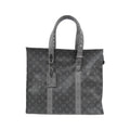 Louis Vuitton Black Coated Canvas Handbag (Pre-Owned)