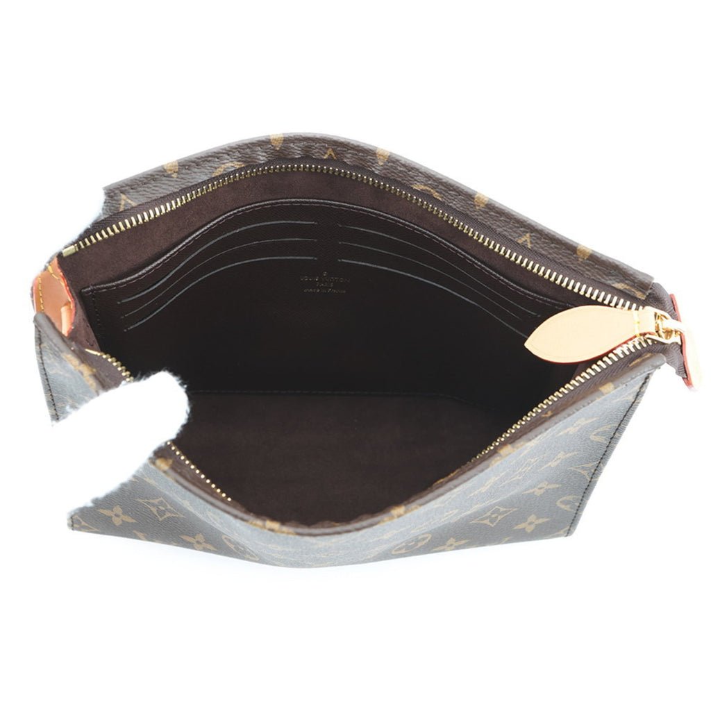 Louis Vuitton Brown Monogram Monogram Clutch Bag Pouch Shoulder Bag (Pre-Owned)