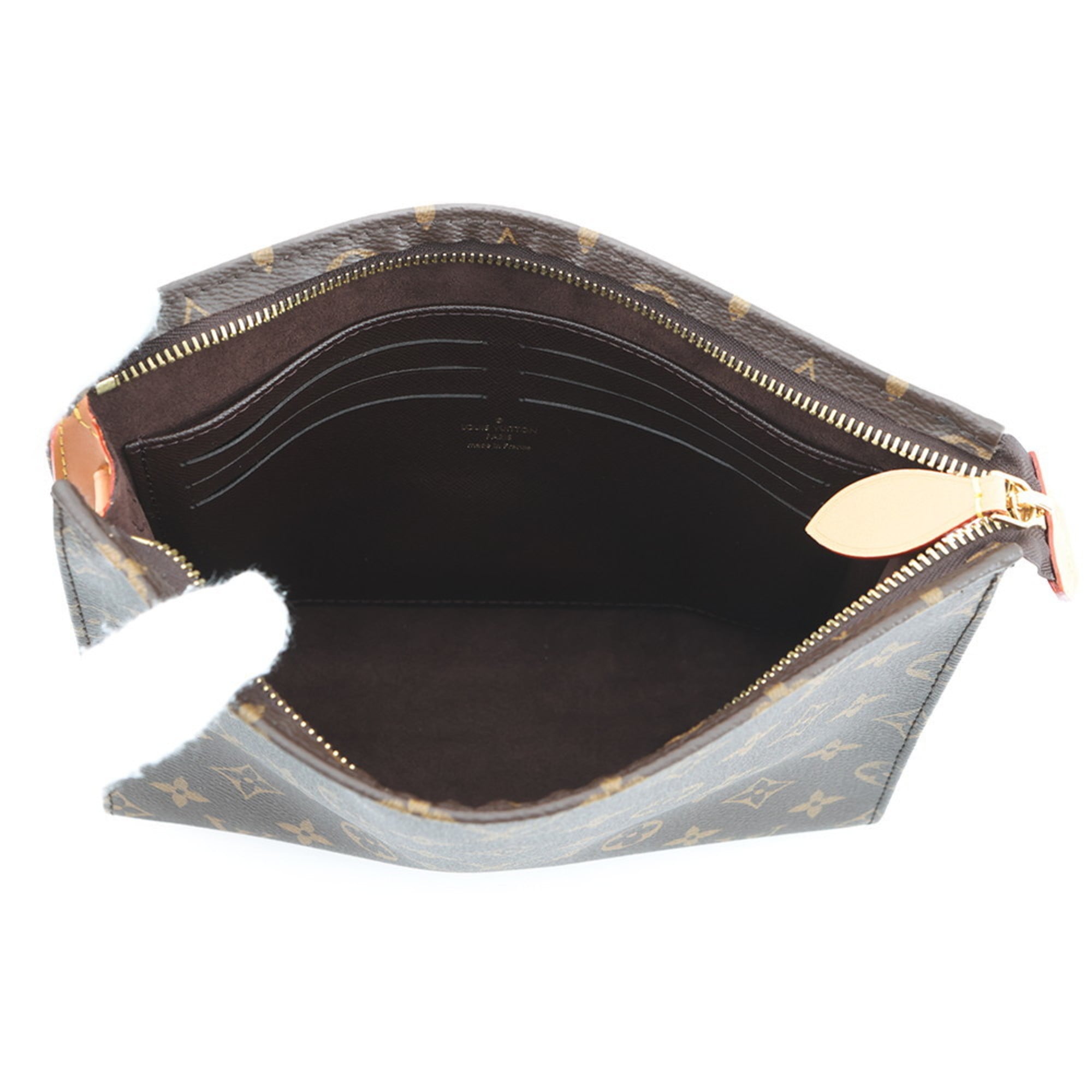 Louis Vuitton Brown Monogram Monogram Clutch Bag Pouch Shoulder Bag (Pre-Owned)