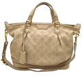 Louis Vuitton Beige Monogram Leather Handbag (Pre-Owned)