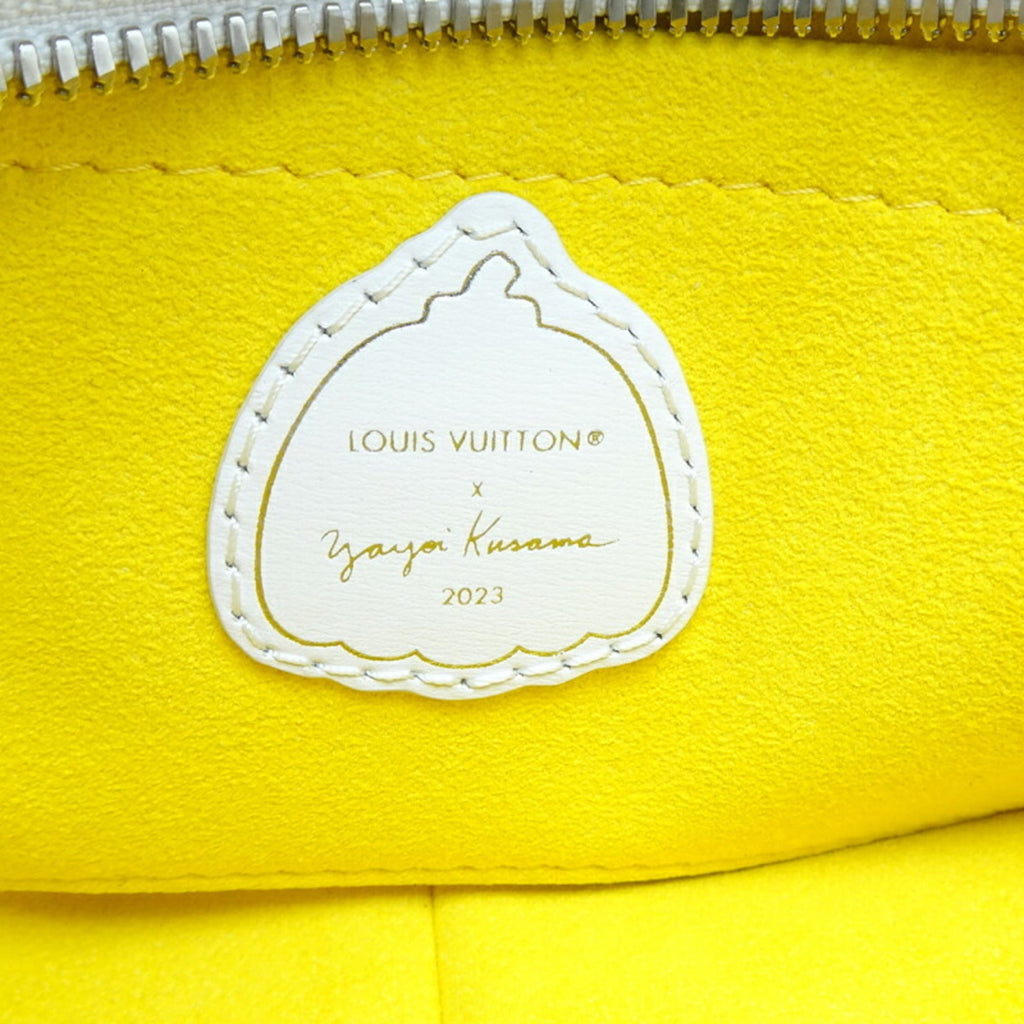 Louis Vuitton Multi-Color White Leather Shoulder Bag (Pre-Owned)