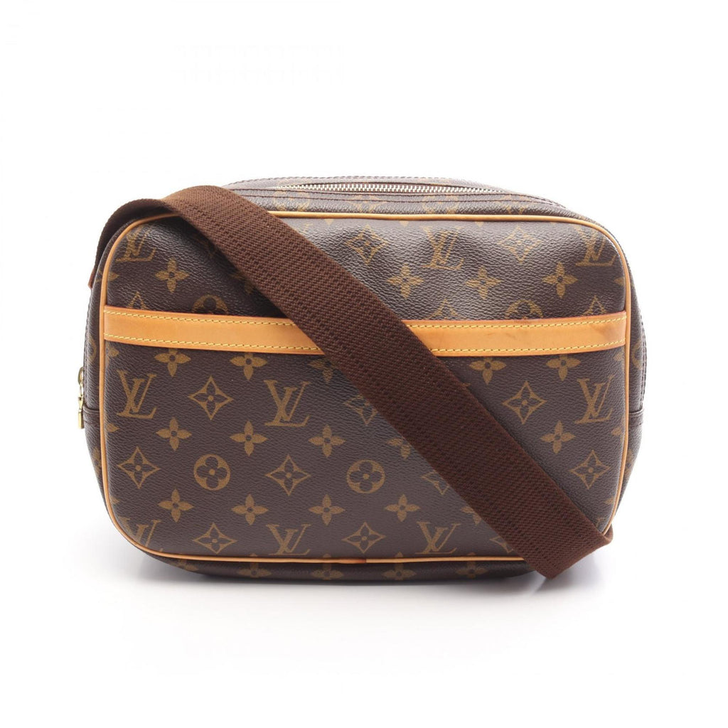Louis Vuitton Brown Monogram Coated Canvas Shoulder Bag (Pre-Owned)