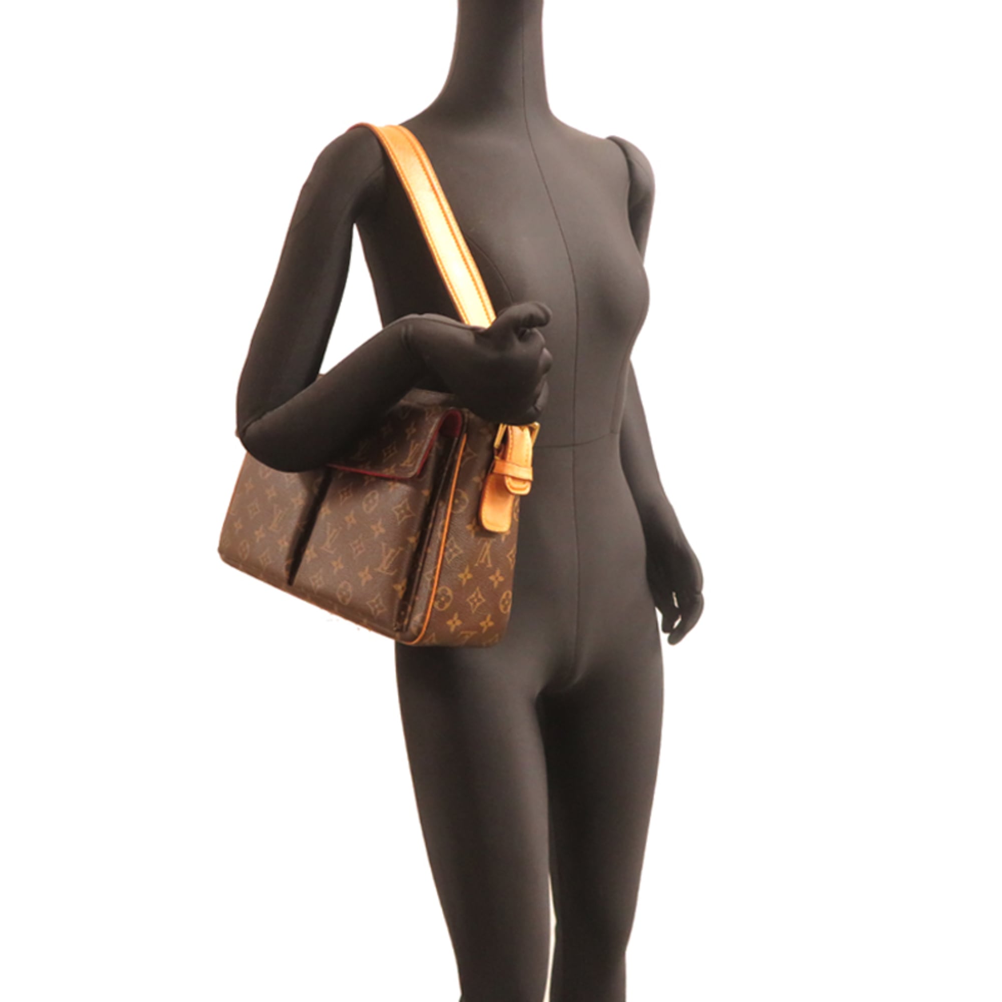 Louis Vuitton Brown Monogram Shoulder Bag (Pre-Owned)