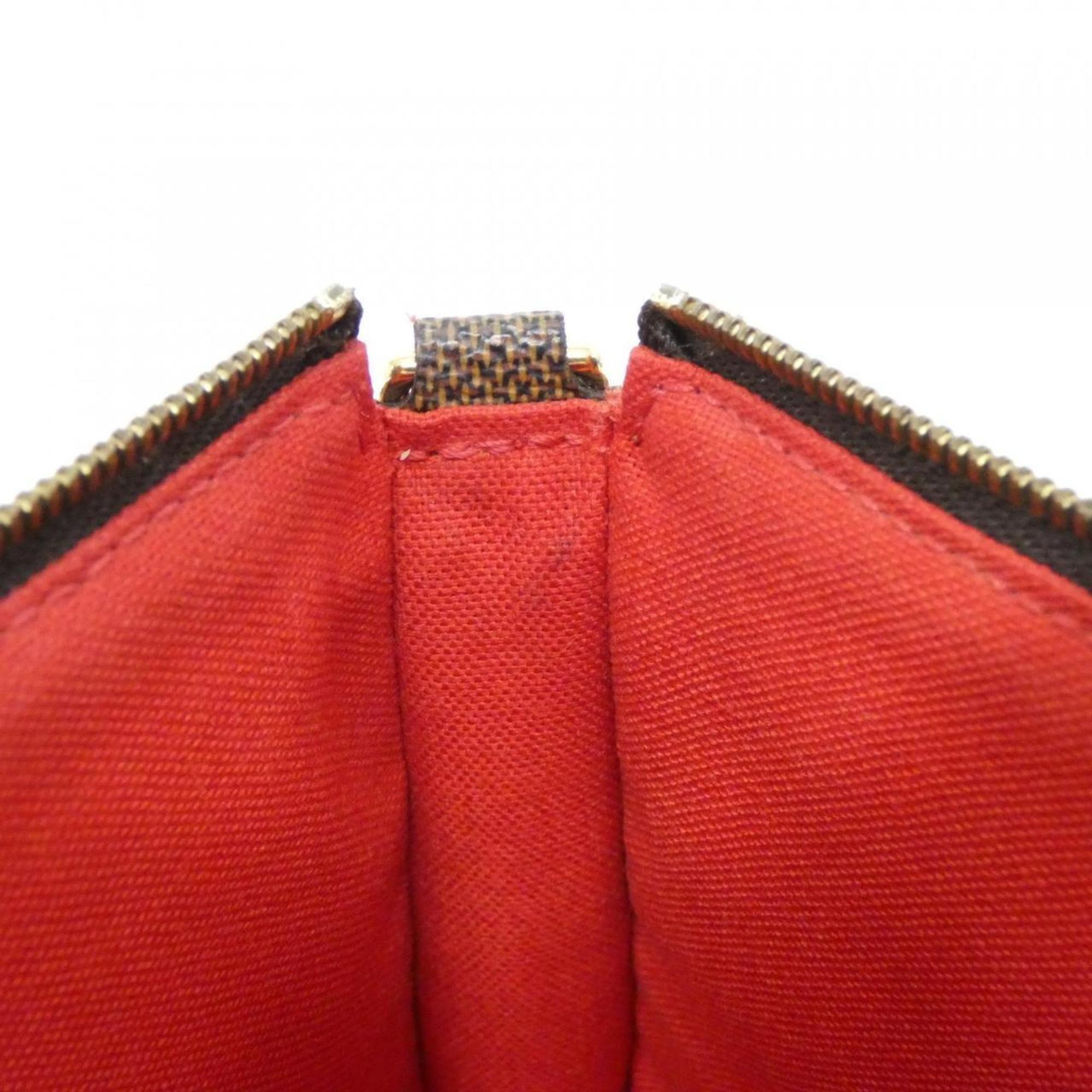 Louis Vuitton Ebene Coated Canvas Shoulder Bag (Pre-Owned)