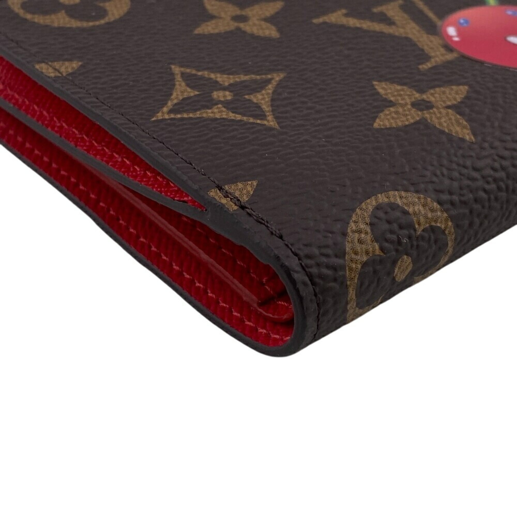 Louis Vuitton Brown Leather Wallet (Bi-Fold) (Pre-Owned)