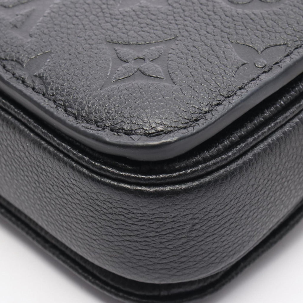 Louis Vuitton Black Noir Monogram Empreinte Handbag (Pre-Owned)
