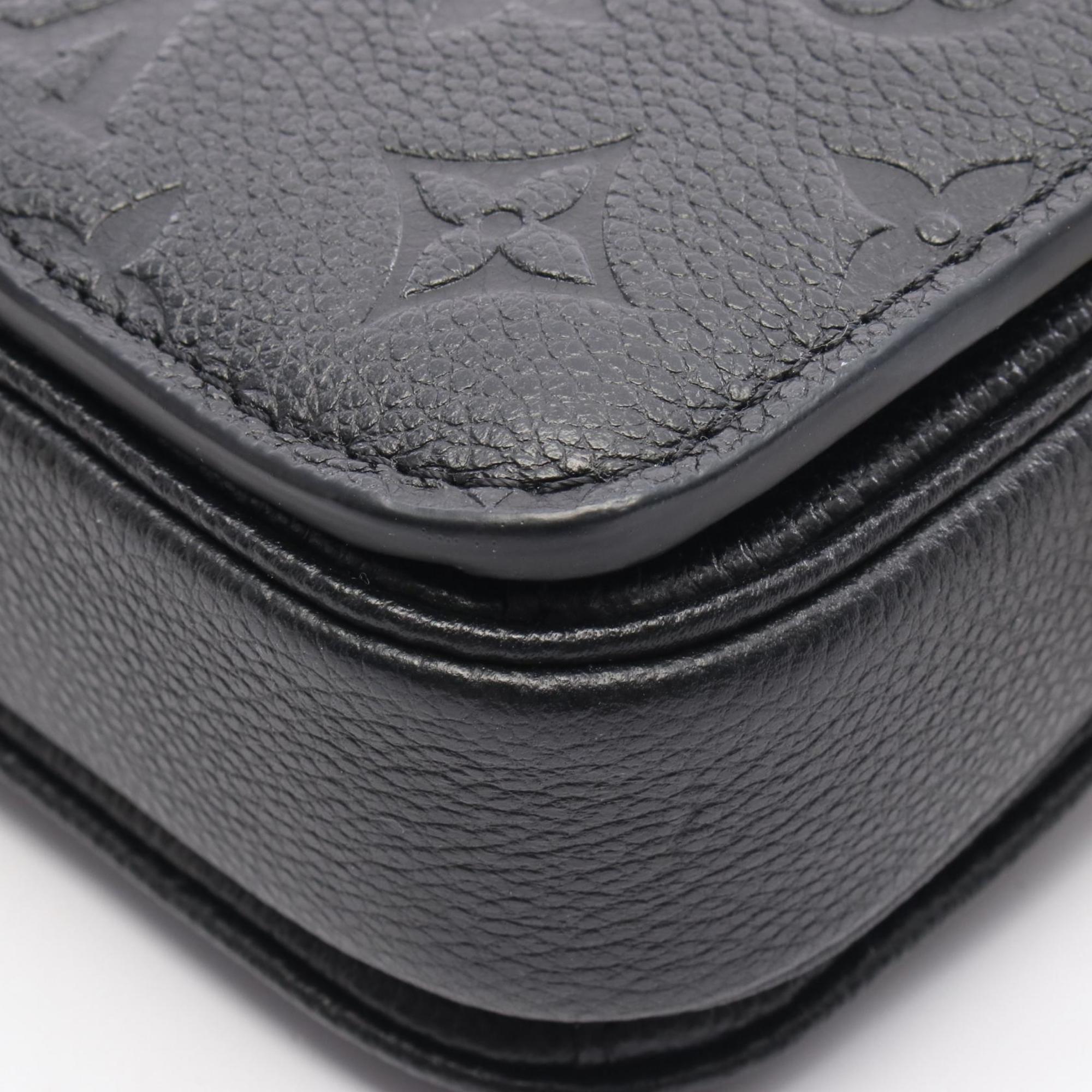 Louis Vuitton Black Noir Monogram Empreinte Handbag (Pre-Owned)