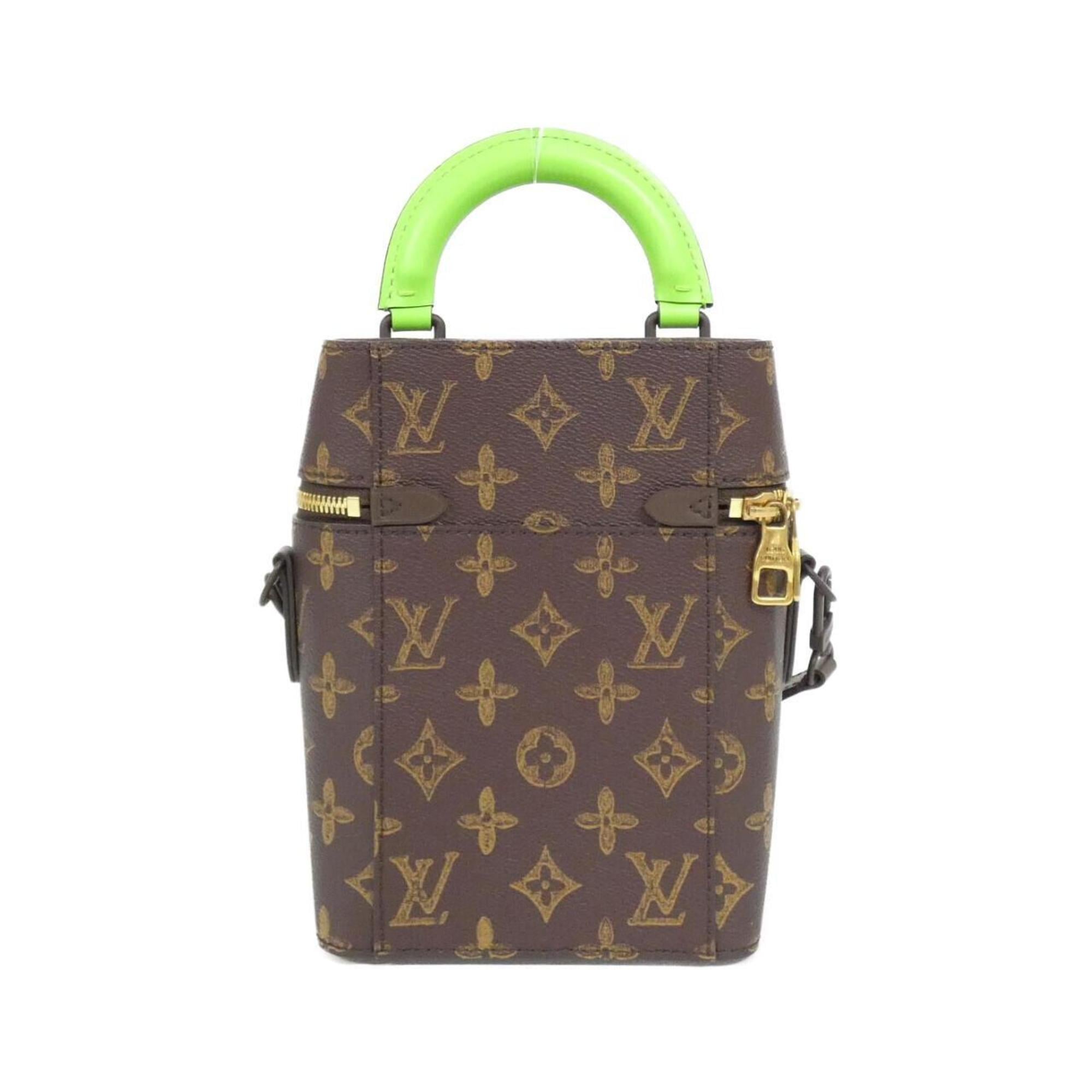 Louis Vuitton Marron Coated Canvas Handbag (Pre-Owned)