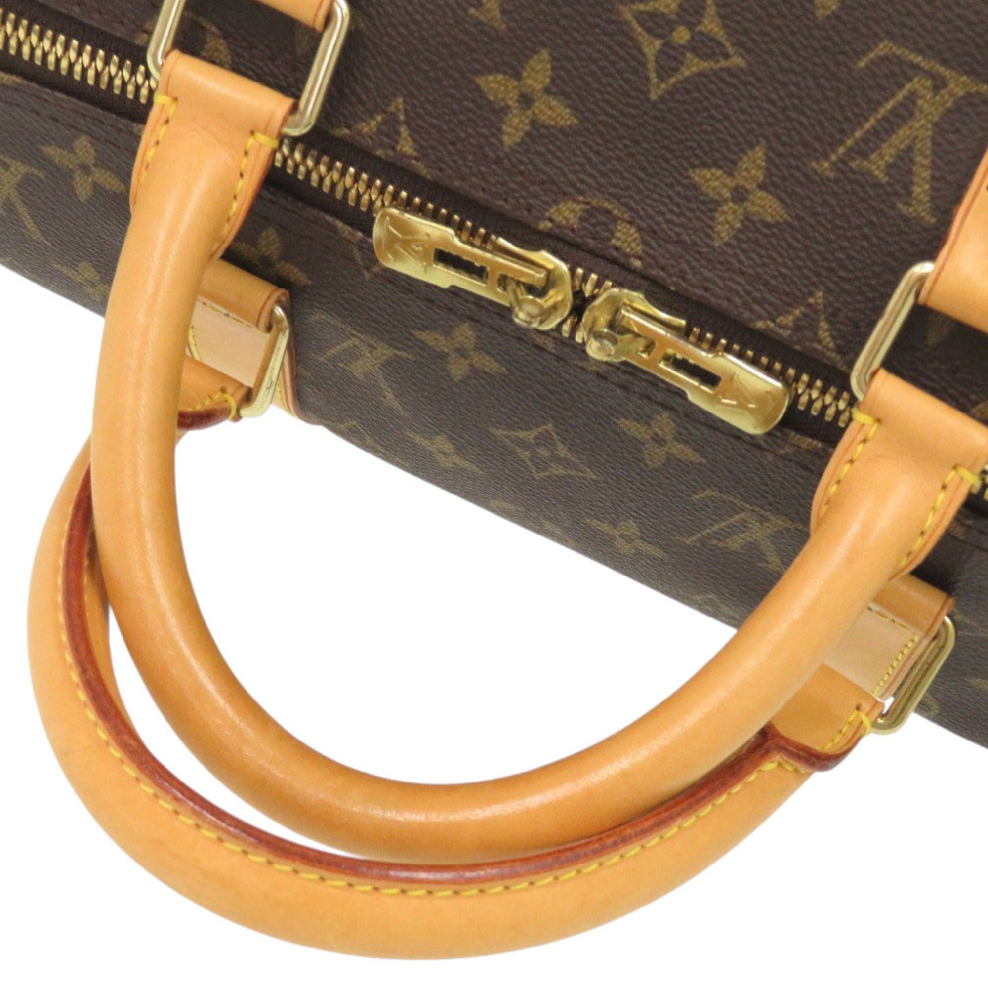 Louis Vuitton Brown Monogram Monogram Boston Bag (Pre-Owned)