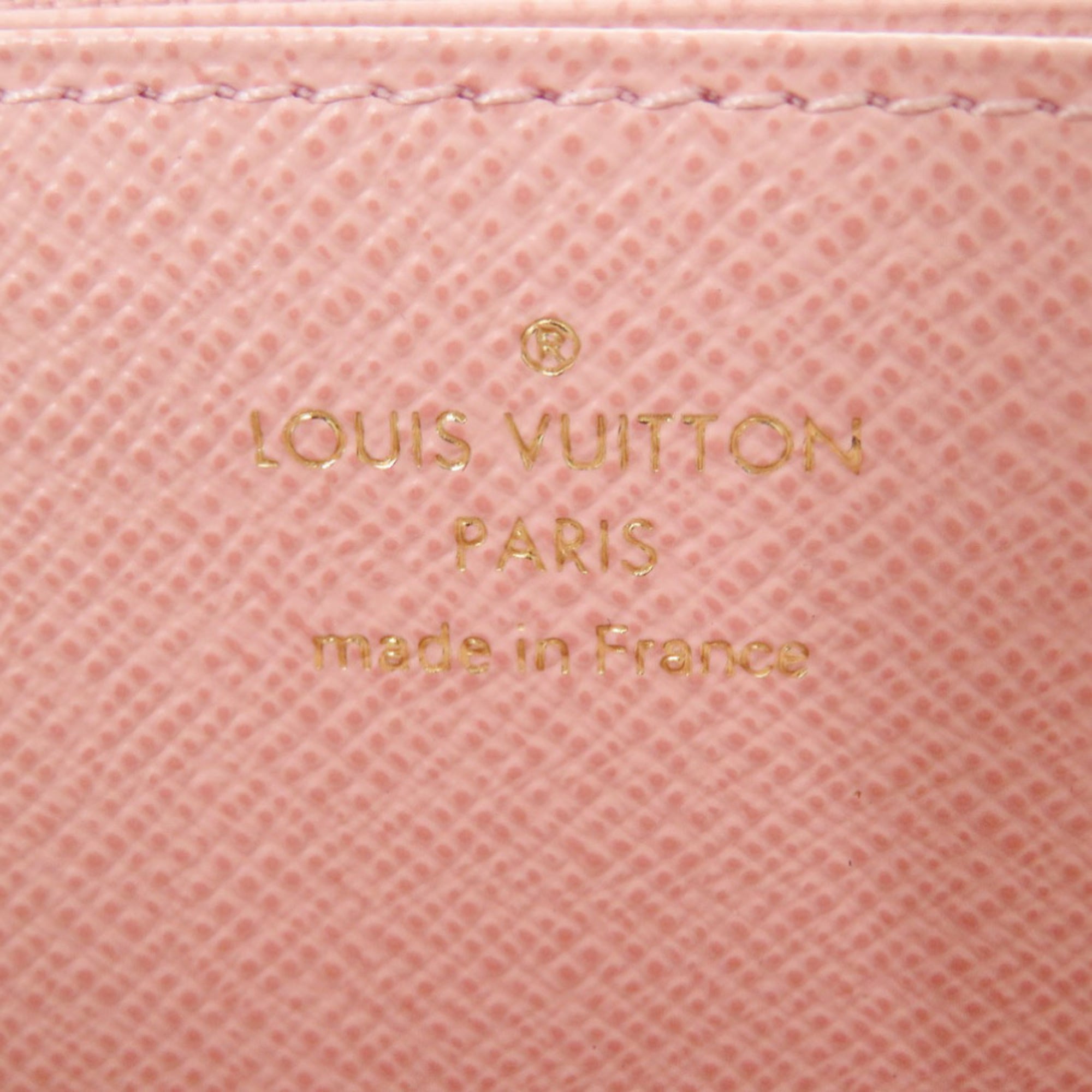 Louis Vuitton Monogram Rose Ballerine Monogram Long Wallet (Bi-Fold) (Pre-Owned)