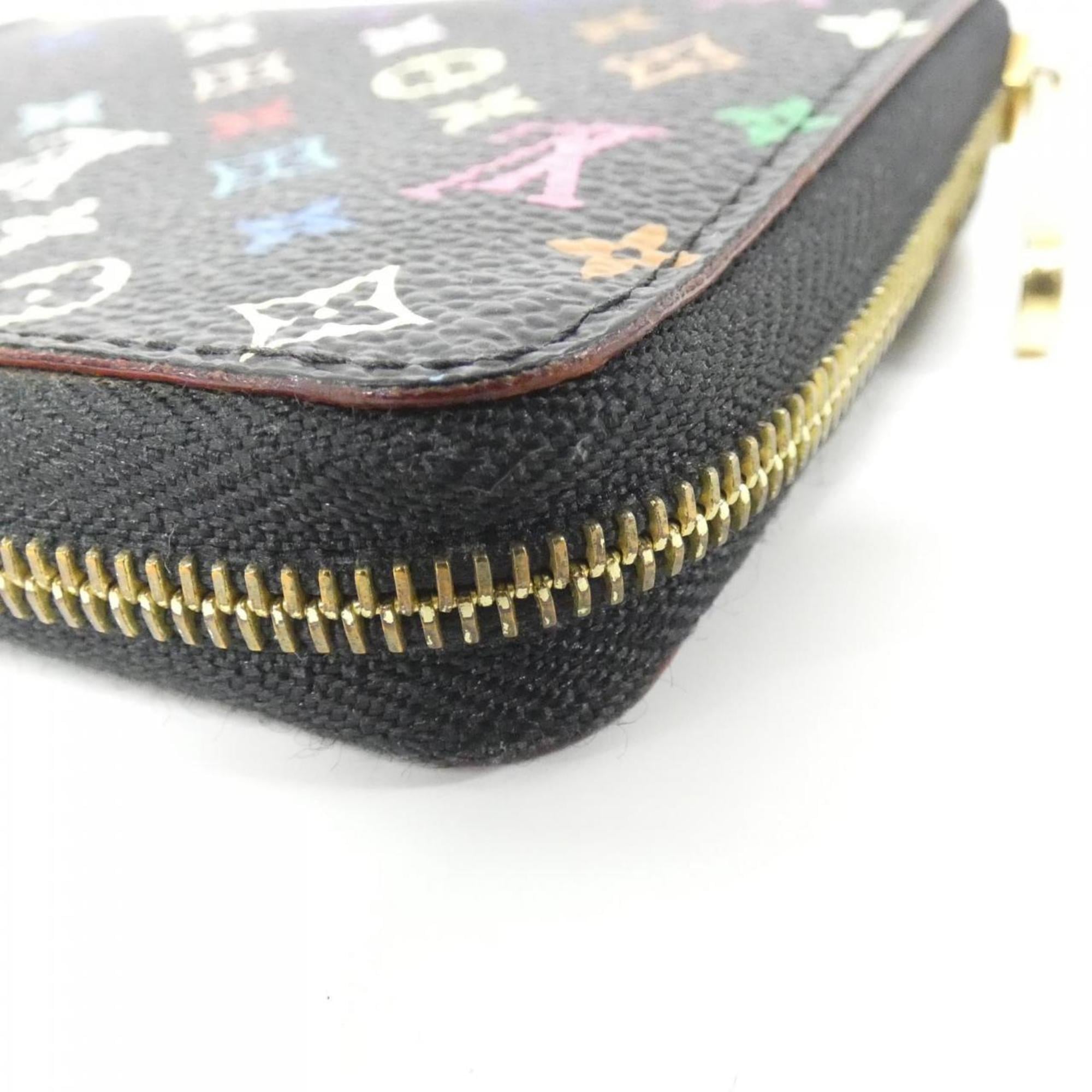 Louis Vuitton Black Grenade Coated Canvas Coin Purse/Coin Case (Pre-Owned)