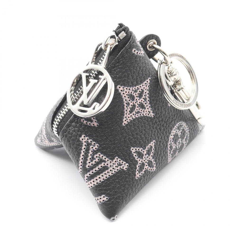 Louis Vuitton Black Noir Pink Mahina Leather Pouch (Pre-Owned)